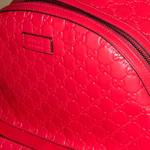 Authentic Men’s Gucci Backpack (Red) - Picture 3 of 3